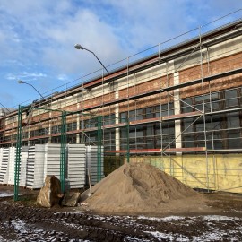 Przebudowa sali gimnastycznej dla ZPS przebiega zgodnie z planem