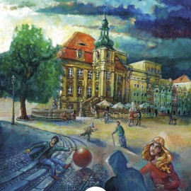 powiększ zdjęcie: Grafika od prezydenta,koszulka kadrowicza oraz kalendarz miejski dla WOŚP