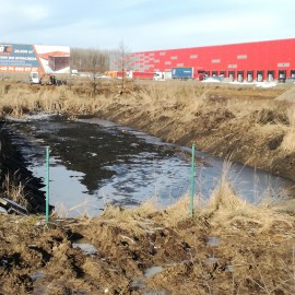 powiększ zdjęcie: Powstaje droga łącząca teren inwestycyjny z obwodnicą zachodnią