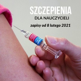 Ruszyła rejestracja na szczepienia dla nauczycieli