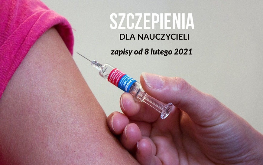 Ruszyła rejestracja na szczepienia dla nauczycieli