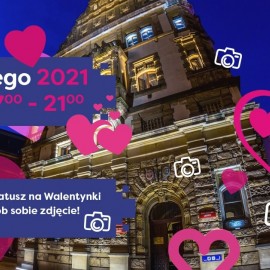 Zrób walentynkowe selfie pod ratuszem i wygraj nagrodę