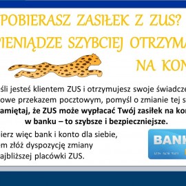 powiększ zdjęcie: Kampania dla klientów ZUS. Bezpiecznie, zdrowo, bezgotówkowo