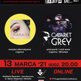 Strefa de powraca na żywo 13 marca. A w niej post punk i muzyka alternatywna