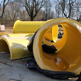 powiększ zdjęcie: Legnicki Park Wodny AquaFun. Powstaje nowoczesne i pełne atrakcji kąpielisko