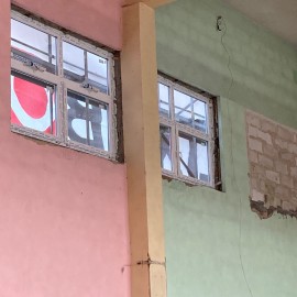powiększ zdjęcie: Przebudowa sali gimnastycznej dla ZPS. Zobacz jak przebiegają prace