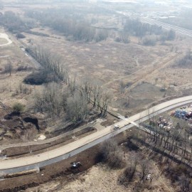 powiększ zdjęcie: Budowa nowego układu komunikacyjnego. Prace coraz bardziej zaawansowane