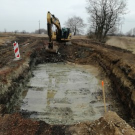 powiększ zdjęcie: Budowa nowego układu komunikacyjnego. Prace coraz bardziej zaawansowane