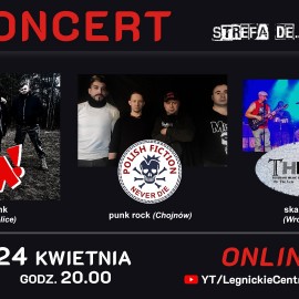 W Legnicy ponownie usłyszymy punkowe brzmienia. W wersji online