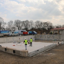 powiększ zdjęcie: Legnicki Park Wodny AquaFun. Powstaje nowoczesne i pełne atrakcji kąpielisko