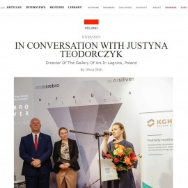 Nie ma lepszego miejsca na festiwal srebra.. Rozmowa  z Justyną Teodorczyk