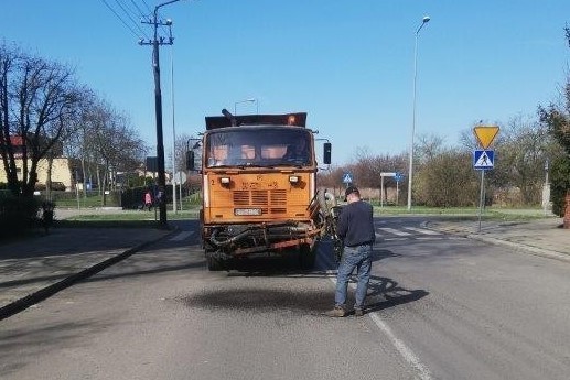 Trwają prace na drogach