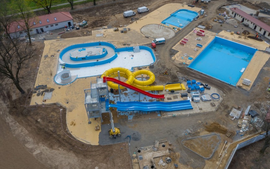 Rośnie Letni Park Wodny AquaFun