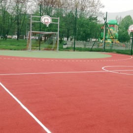 powiększ zdjęcie: LBO 2020. Boisko przy ul. Bydgoskiej już prawie gotowe do gry