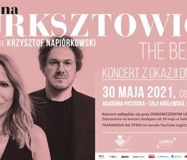 Anna Jurksztowicz zaśpiewa z Sali Królewskiej z okazji Dnia Mamy