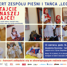 Witajcie w naszej bajce,  czyli powrót Zespołu Pieśni i Tańca do koncertowania