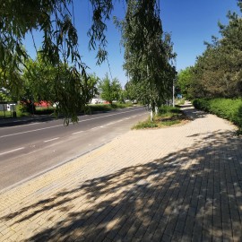 Wyremontowano kolejny odcinek chodnika na ul. Sudeckiej