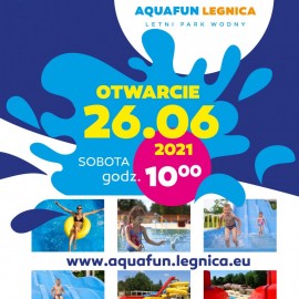 Otwarcie AquaFun Legnica już 26 czerwca