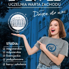 powiększ zdjęcie: Skorzystaj z oferty bezpłatnych studiów w PWSZ. Ucz się i pracuj