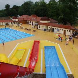 powiększ zdjęcie: Letni Park Wodny AquaFun w Legnicy gotowy. Goście czekają na najważniejszy sprawdzian