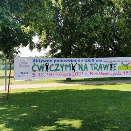 Poćwiczmy na trawie. Poniedziałki z OSiR-em