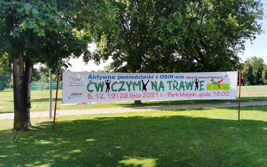 Poćwiczmy na trawie. Poniedziałki z OSiR-em