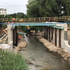 Remont mostu na ul. Leszczyńskiej. Prace przebiegają zgodnie z planem