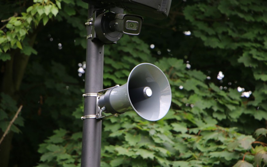 Mówiące kamery są już w parku. To kolejny element systemu bezpieczeństwa