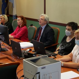 powiększ zdjęcie: Jarosław Rabczenko odwołany. Przewodniczącą Rady Miejskiej Marta Wisłocka
