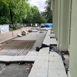 powiększ zdjęcie: Powstaje Centrum Witelona. Zobacz jak przebiegają prace