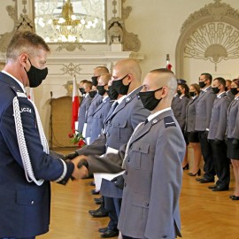 Święto Policji. Prezydent Tadeusz Krzakowski podziękował funkcjonariuszom
