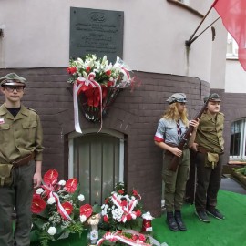 Uczciliśmy 77 rocznicę Powstania Warszawskiego