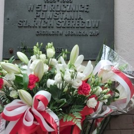 powiększ zdjęcie: Uczciliśmy 77 rocznicę Powstania Warszawskiego