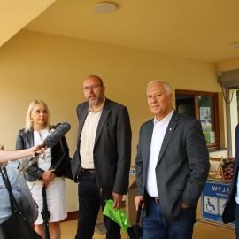 powiększ zdjęcie: Nadburmistrz Miśni zachwycił się Legnickim Parkiem Wodnym