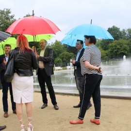 powiększ zdjęcie: Nadburmistrz Miśni zachwycił się Legnickim Parkiem Wodnym