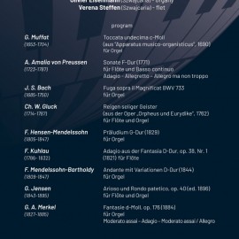 powiększ zdjęcie: Legnickie Wieczory Organowe. Zapraszamy na koncert szwajcarskich wirtuozów