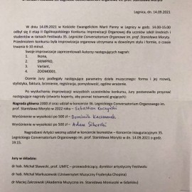 powiększ zdjęcie: Wieczory pełne muzyki organowej. Dobrze jest posłuchać mistrzów