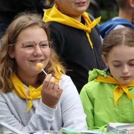 powiększ zdjęcie: Pierwsza duża impreza dla rodzin udała się świetnie