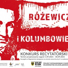 Konkurs na upamiętnienie pokolenia Kolumbów i Tadeusza Różewicza