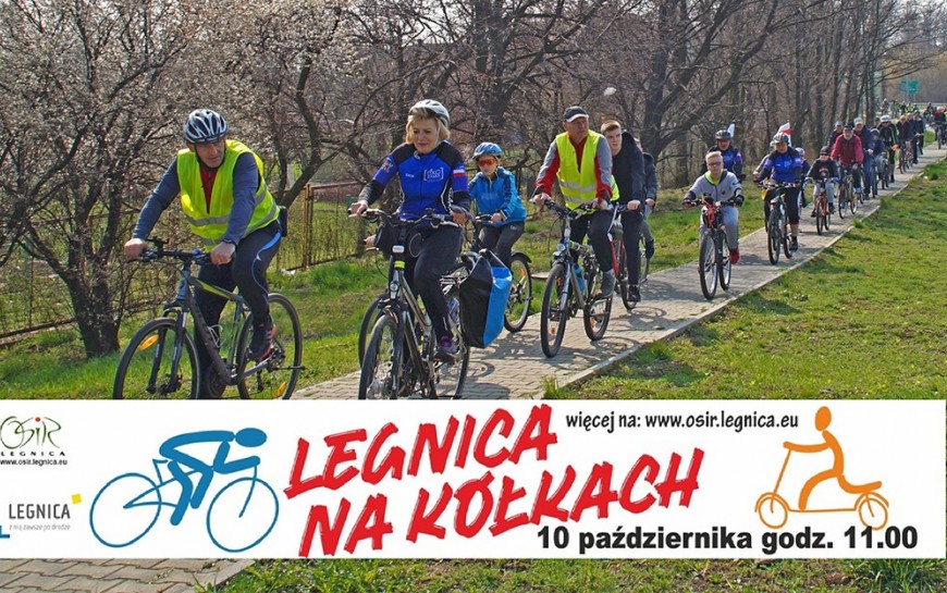 Jednoślady o napędzie własnym. Legnica na kółkach