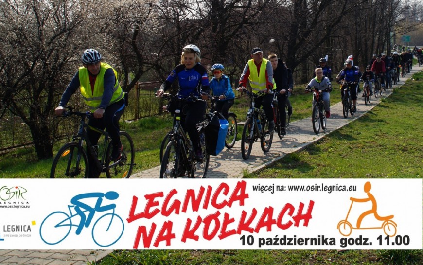 Legnica na kółkach. Wsiądź na rower i w niedzielę wyrusz w miasto