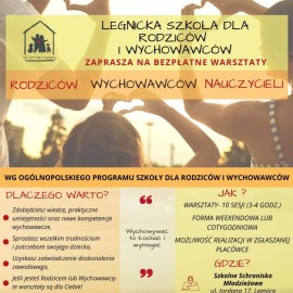 powiększ zdjęcie: Warsztaty dla super rodziców. Ruszamy z kolejnymi zajęciami