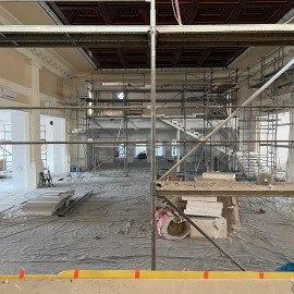 powiększ zdjęcie: Powstaje Centrum Witelona. Zobacz jak przebiegają prace