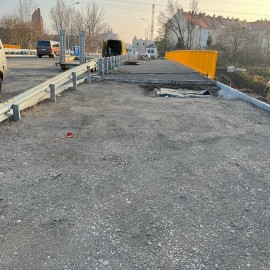 Przebudowa mostu na ul. Leszczyńskiej. Prace dobiegają końca