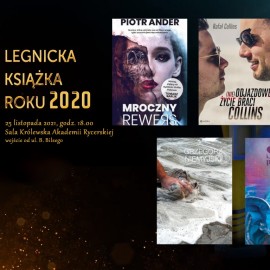 powiększ zdjęcie: Legnicka Książka Roku 2020. Laureata poznamy w czwartek podczas gali