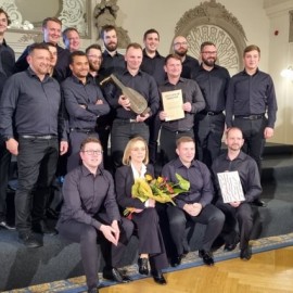 Męski Zespół Wokalny I Signori laureatem Grand Prix Legnica Cantat 51