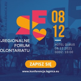 Trwają zapisy na 2. Regionalne Forum Wolontariatu