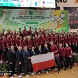 Reprezentacja Polski w taekwon-do z legniczanami w składzie najlepsza w Europie