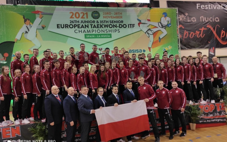 Reprezentacja Polski w taekwon-do z legniczanami w składzie najlepsza w Europie