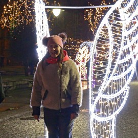 powiększ zdjęcie: W Mikołajki rozbłysły nasze bajkowe iluminacje i odmieniły miasto